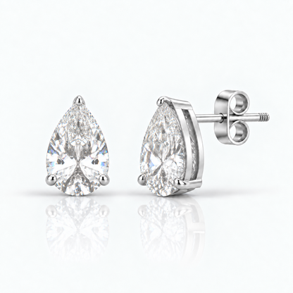 Calabasas Pear Cut Earrings