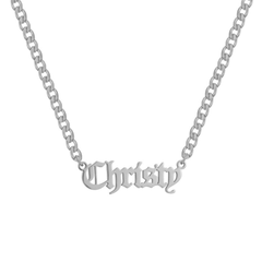 Custom/Personalized Nameplate Curb Necklace