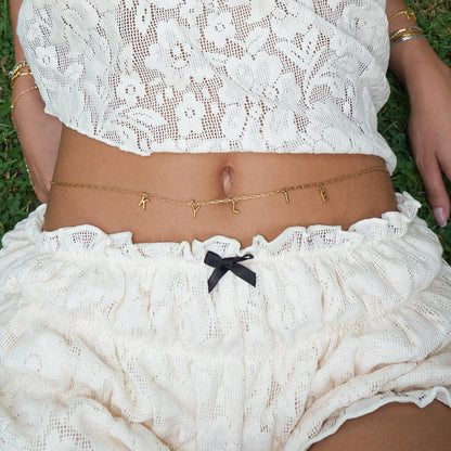 Custom/Personalized Name Waist Chain