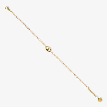 Pink Dolce Anklet
