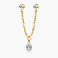Waterproof - 18K Real Gold Plating