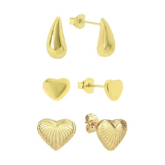 Drip Stud Bundle: 3 Piece Earring Bundle