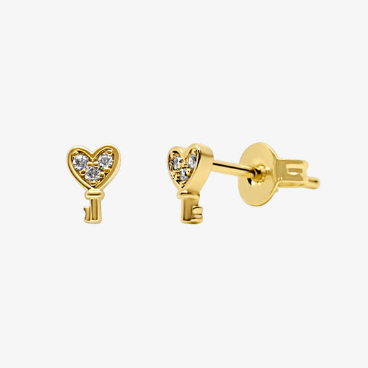 Key To My Heart Earrings