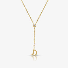 Love Letter Lariat Necklace