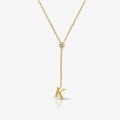 Love Letter Lariat Necklace