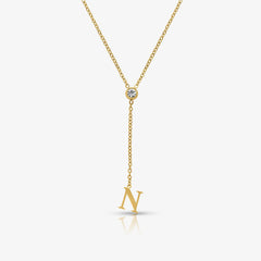 Love Letter Lariat Necklace