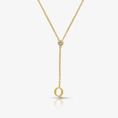 Love Letter Lariat Necklace