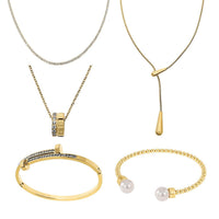 Waterproof - 18K Real Gold Plating