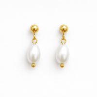 Waterproof - 18K Real Gold Plating