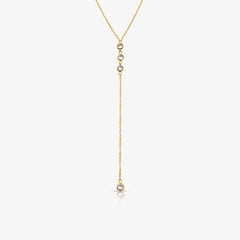 Touch of Glow Lariat Necklace