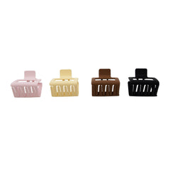 Neutral Mood Claw Clips 4-Pack - EVRY JEWELS