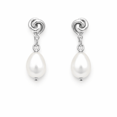 Pearl & Swirl Earrings