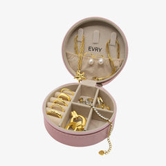 Mini Round Jewelry Box