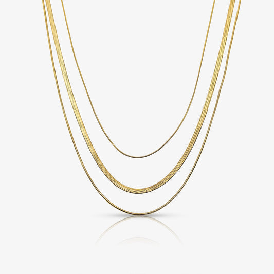 Queen Behaviour Triple Layered Necklace