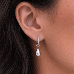 Shimmer Tear Earrings