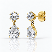 Waterproof - 18K Real Gold Plating